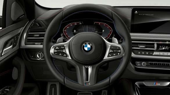 BMW X4 M40i M40d G02 LCI 2021 Facelift Variable Sportlenkung Cockpit
